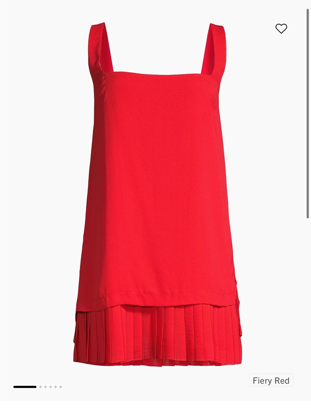 Laundry By Shelli Segal Pleated-Hem Mini Shift Dress - Picture 3 of 7